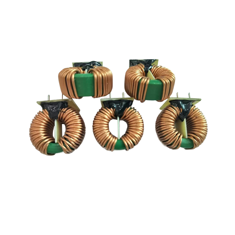 What manufacturing processes affect the saturation magnetic flux density of manganese zinc material in common mode inductors?